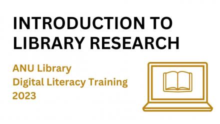 Introduction to Library Research 2023