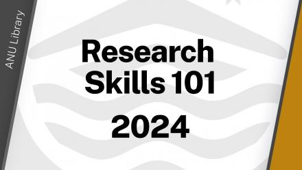 Research Skills 101, 2024