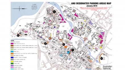ANU Designated Parking Areas