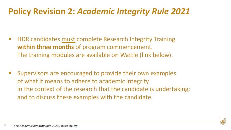 Annual policy and practice update 2022 - Slide 5