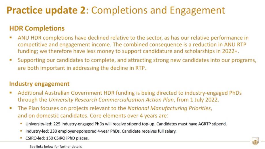 Annual policy and practice update 2022 - Slide 7