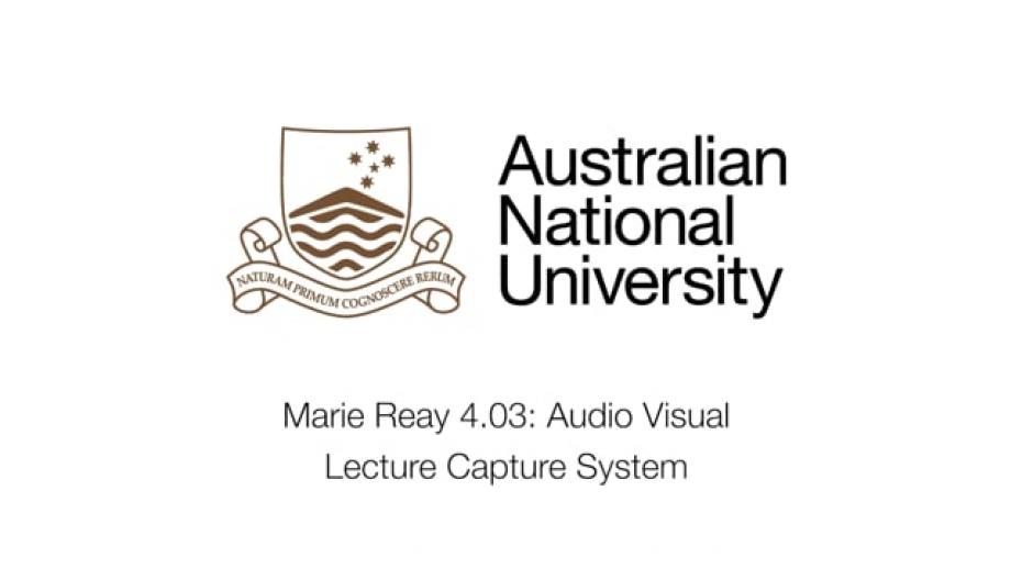 ANU_Uplift_Marie Reay 403_Lecture Capture_V10
